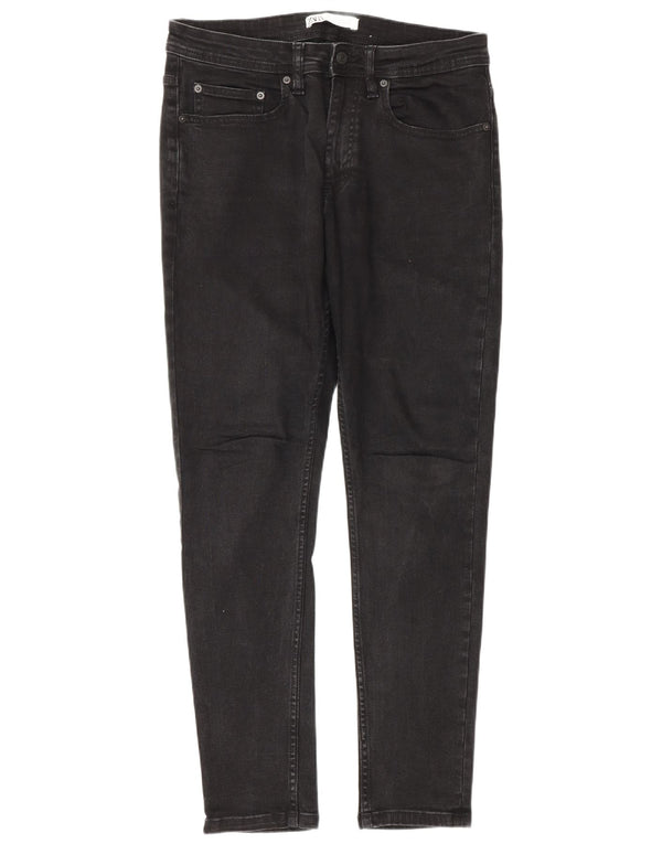 Zara Jean skinny pour homme EU 40 Medium W31 L28 Coton noir