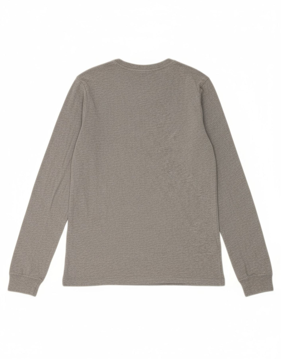 CHAMPION Boys Graphic Top Long Sleeve 13-14 Years XL Grey