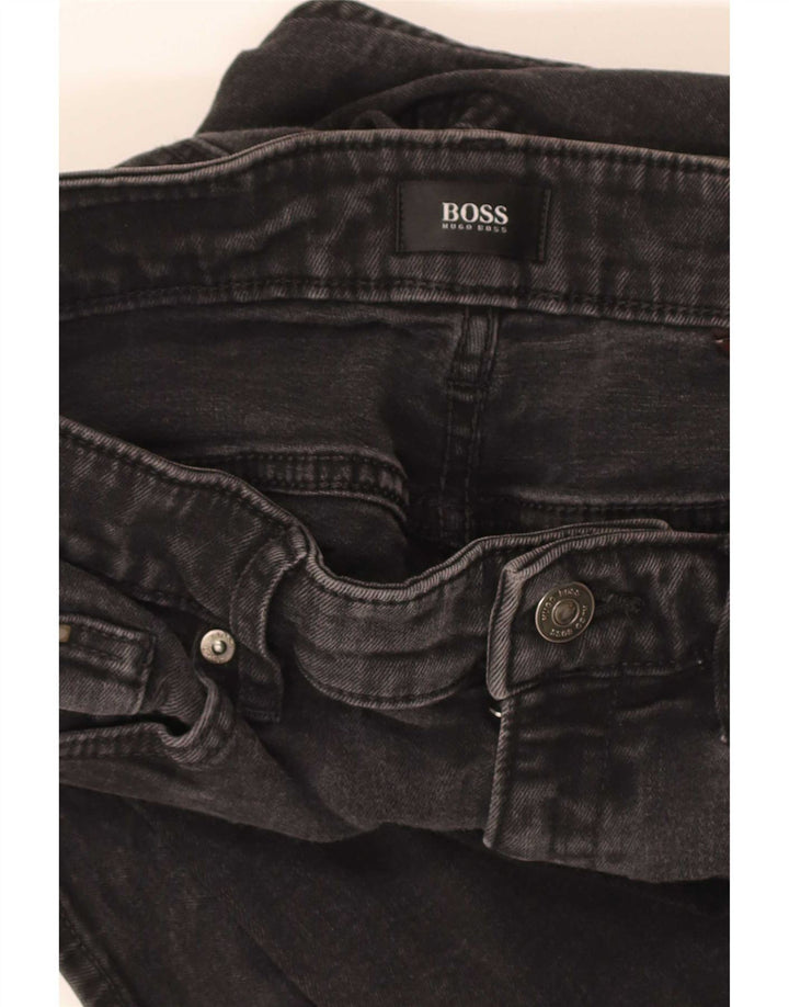 Hugo Boss Jean Slim W30 L31 Homme Noir Coton
