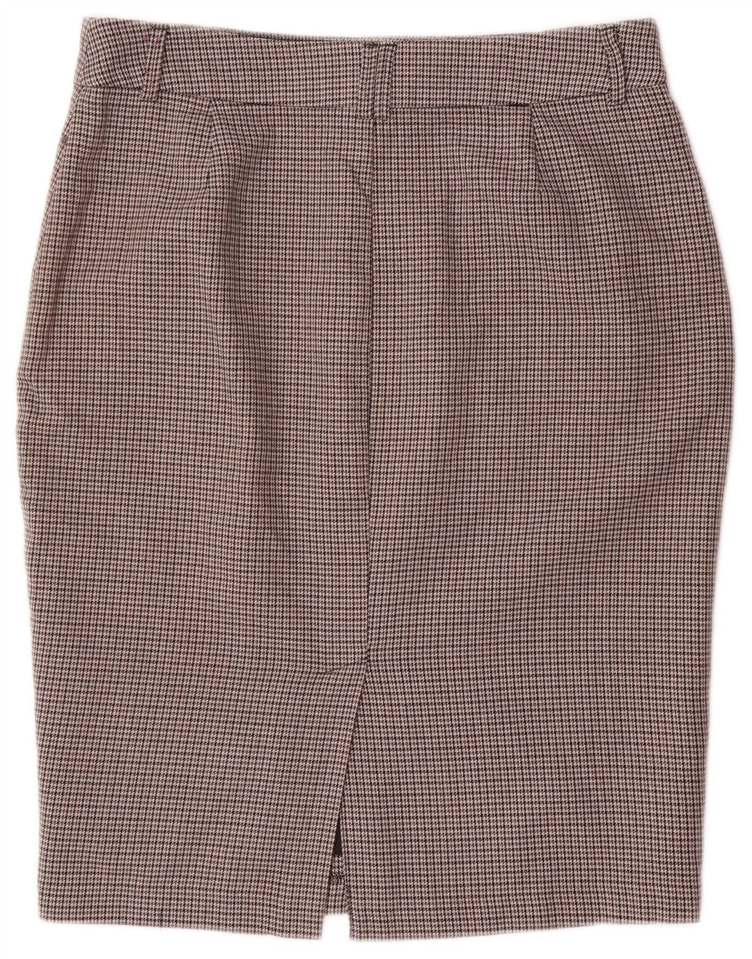 Marks & Spencer Jupe crayon femme W32 grand pied-de-poule gris
