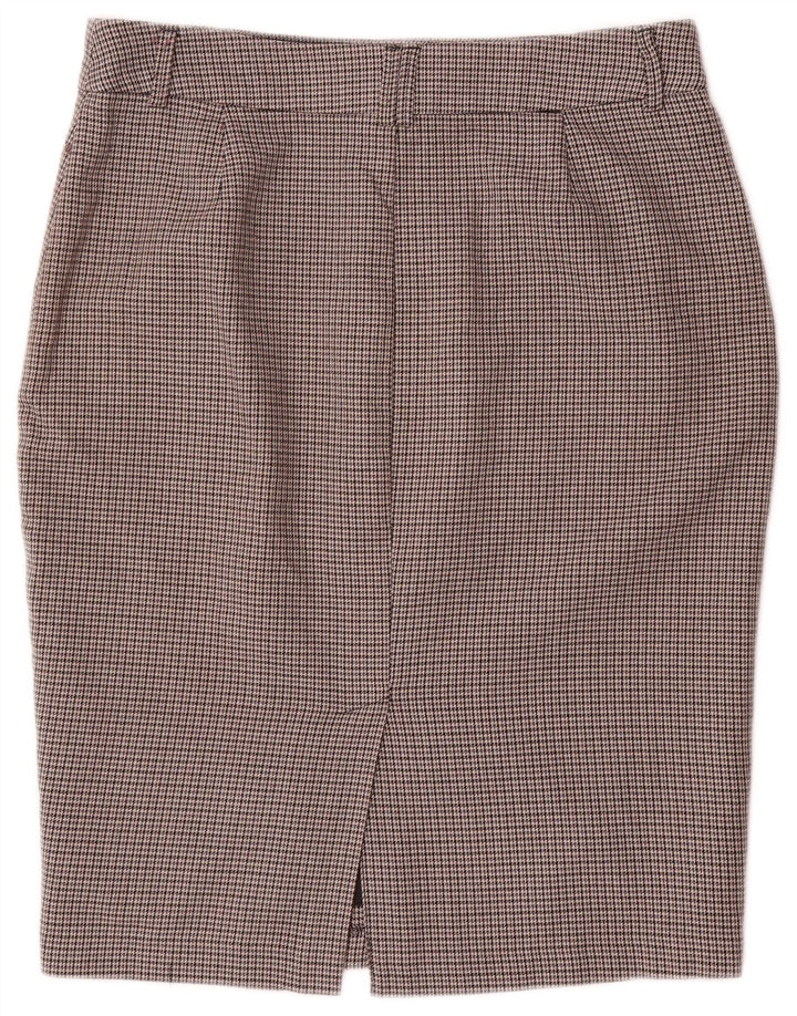 Marks & Spencer Jupe crayon femme W32 grand pied-de-poule gris