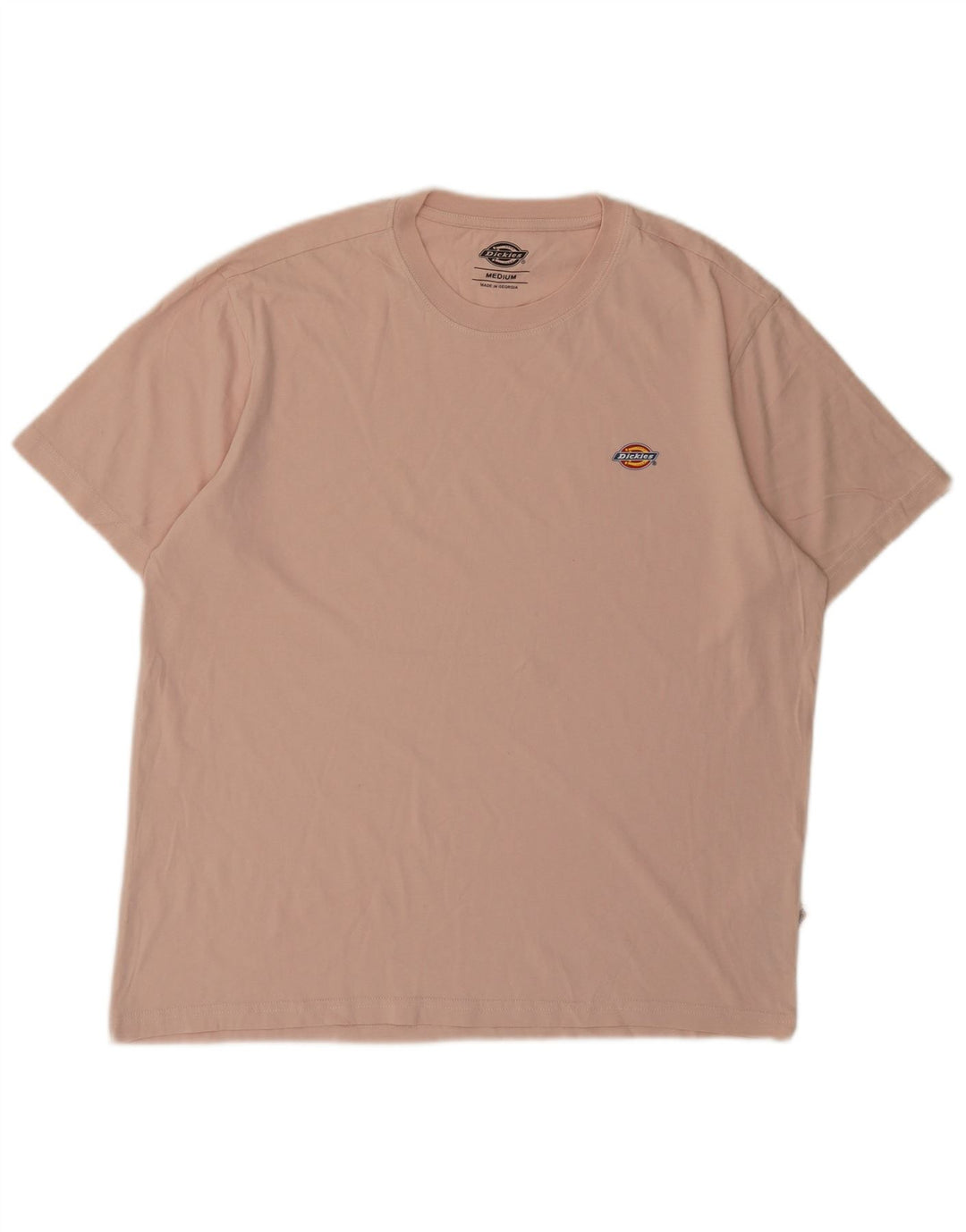 Dickies T-Shirt Homme Rose Moyen Coton