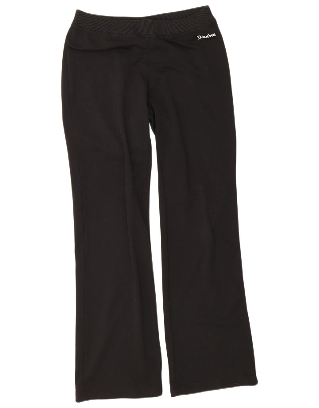 Diadora Pantalon de survêtement pour femme UK 12 Medium Noir Polyester