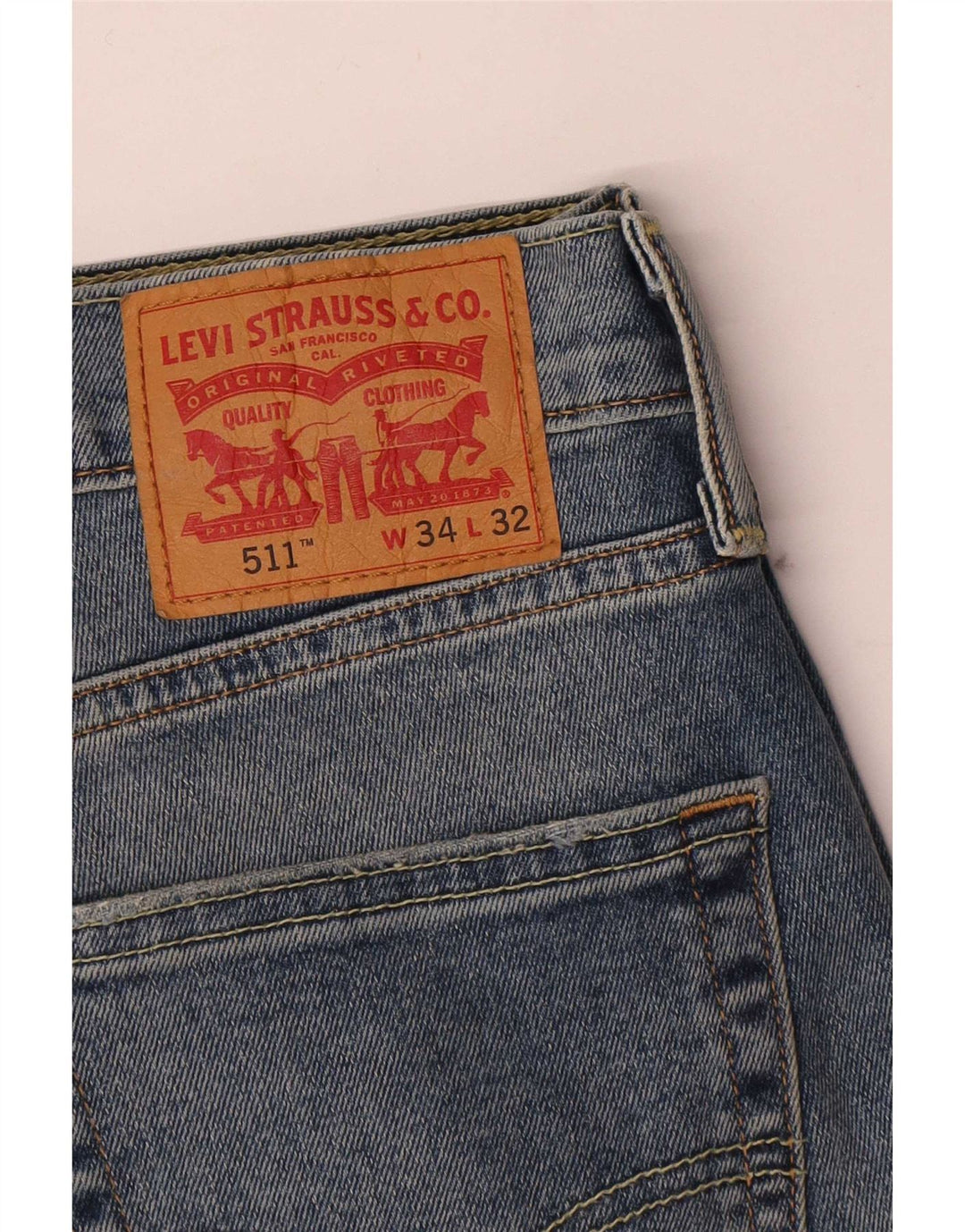 Levi's Jean Slim 511 Homme Bleu W34 L29