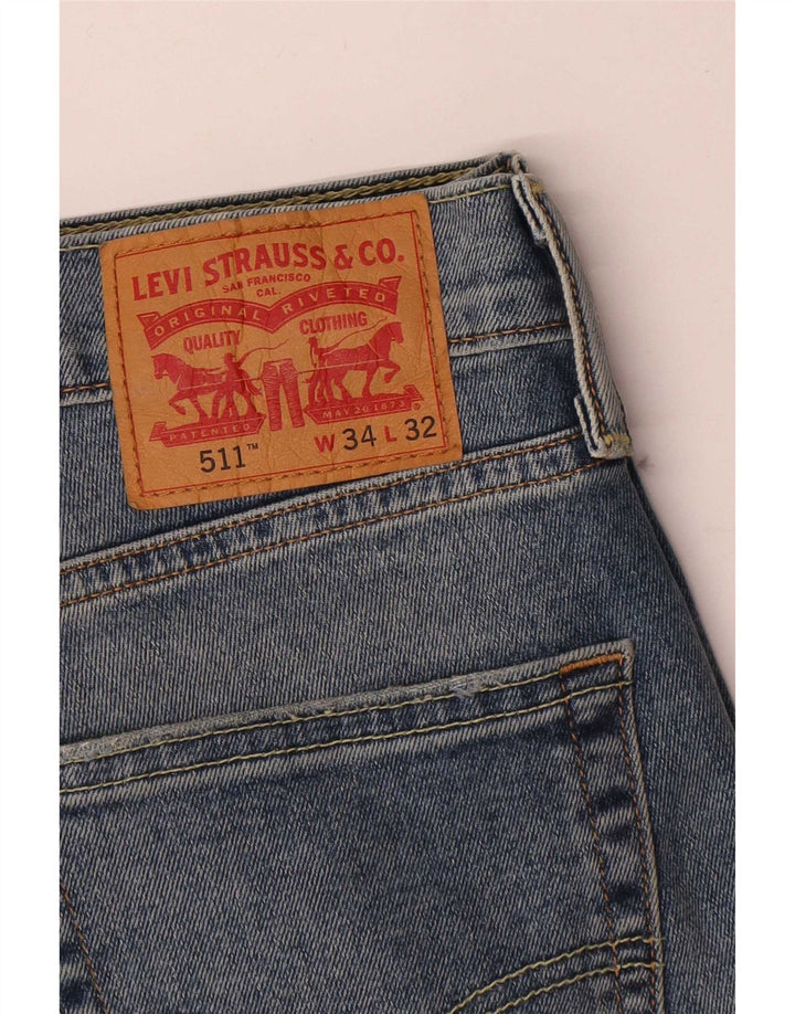 Levi's Jean Slim 511 Homme Bleu W34 L29