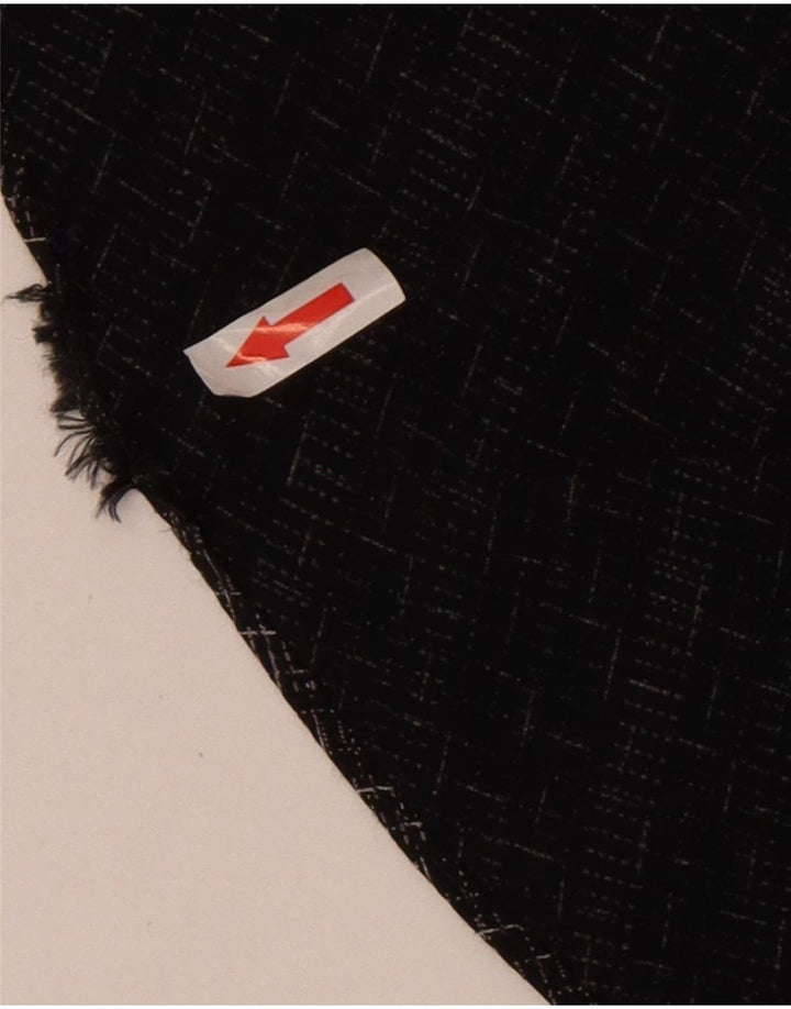 Tipo' S Chemise À Manches Courtes Homme Grande Viscose Géométrique Noire