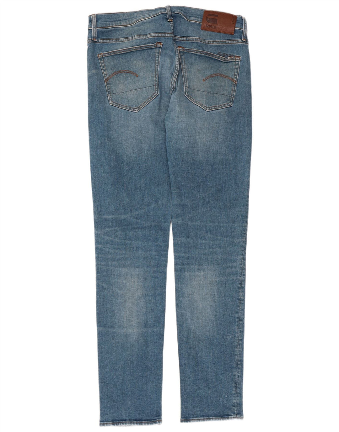 G-STAR Jean Slim 3301 Homme W34 L34 Bleu Coton