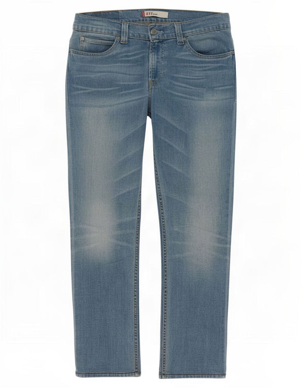 Levi's Mens 511 Slim Jeans W36 L31 Blue Cotton