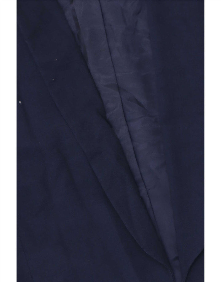 Marks & Spencer Veste blazer autographe pour femme UK 12 Bleu marine moyen