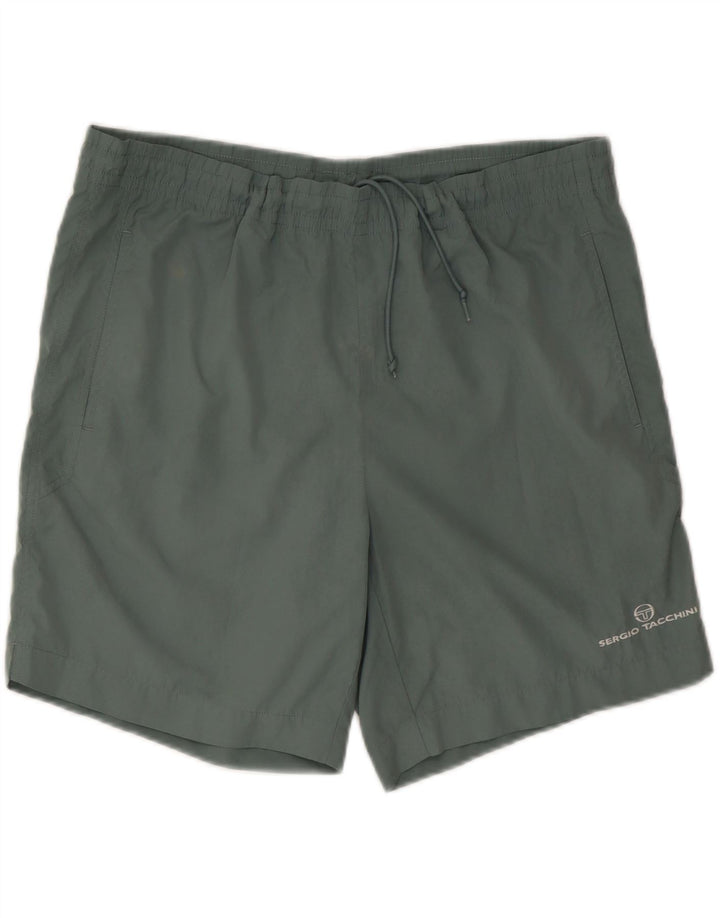 Sergio Tacchini Short de sport pour homme XL Vert
