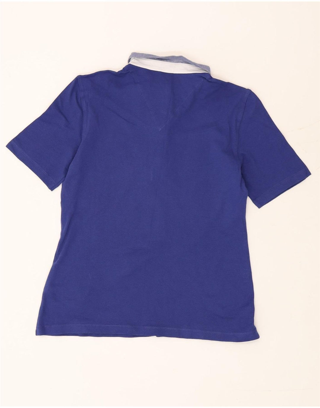 Fay Polo Femme UK 14 Grand Bleu Coton