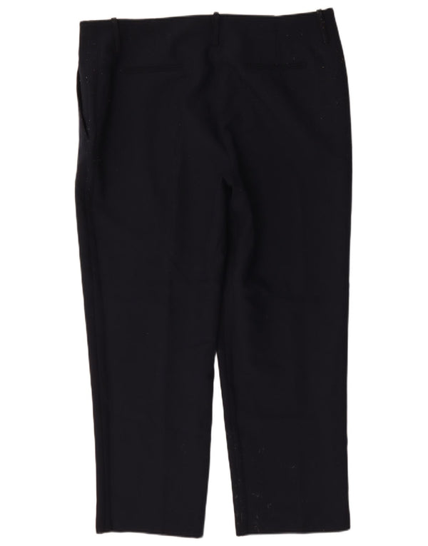 Marks & Spencer Pantalon chino slim pour femme UK 20 2XL W40 L28 Bleu marine