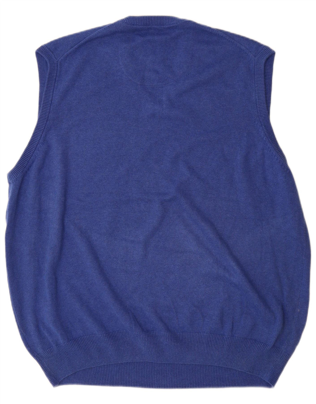 Marks & Spencer Débardeur Blue Harbor Vest pour homme 2XL en coton bleu