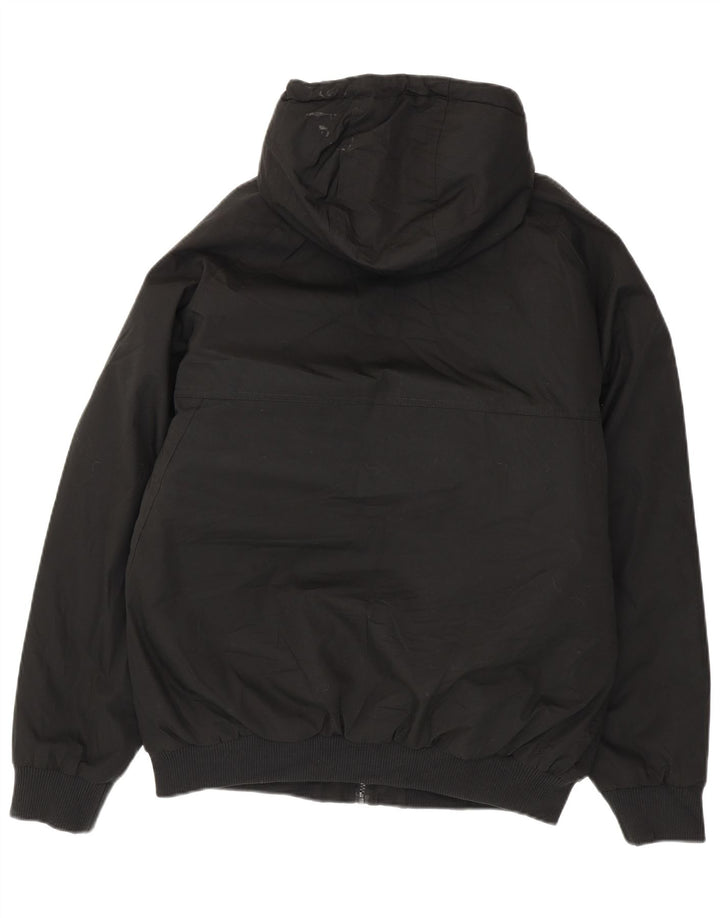 VOLCOM Veste bomber à capuche pour homme UK 40 Large Noir