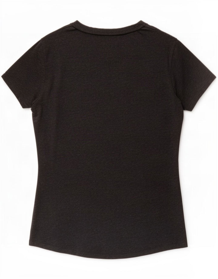 Puma T-shirt graphique pour femme UK 14 Gris moyen Polyester