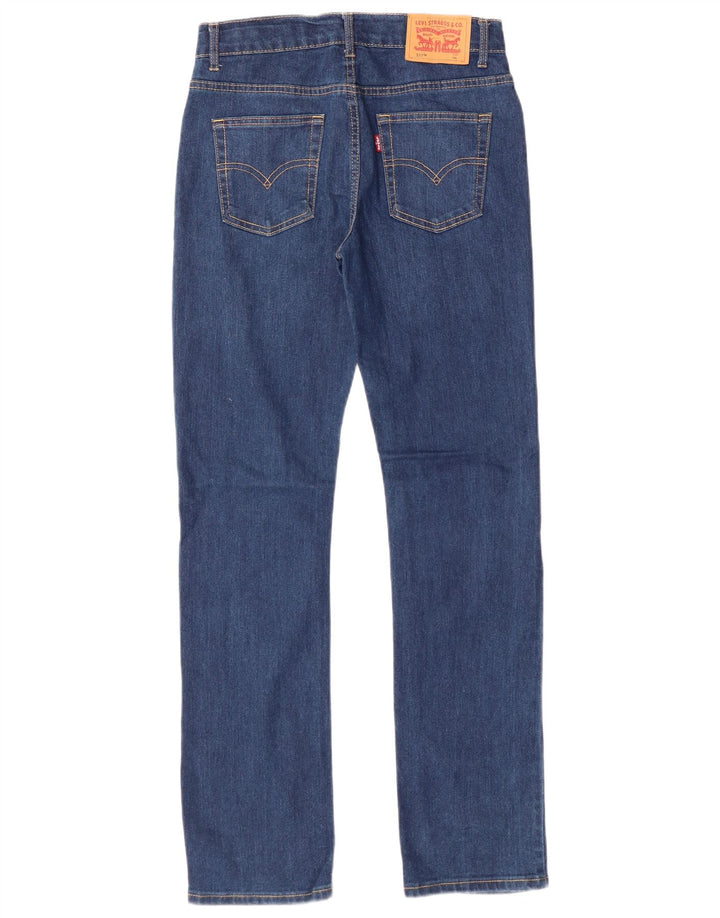Levi's Garçon 511 Slim Jean 13-14 ans W27 L30 Bleu Coton