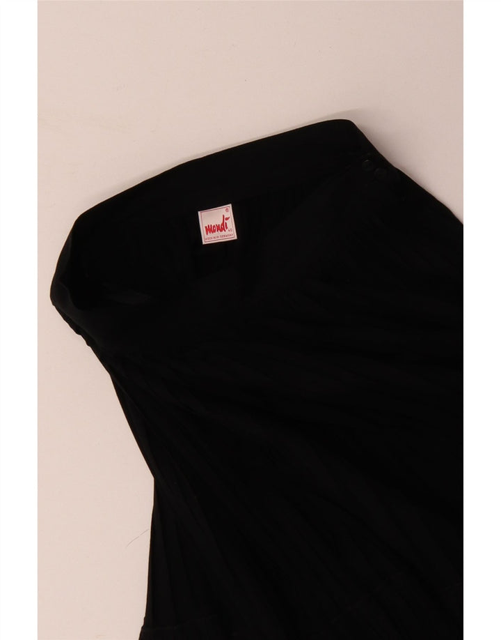 MONDI Jupe plissée femme EU 40 Medium W28 Coton noir