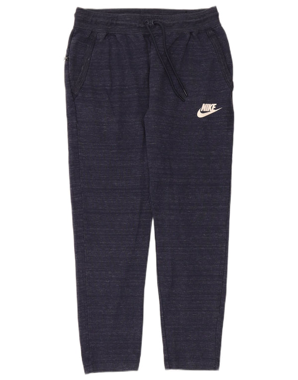Nike Pantalon de survêtement pour homme Large en coton moucheté bleu marine