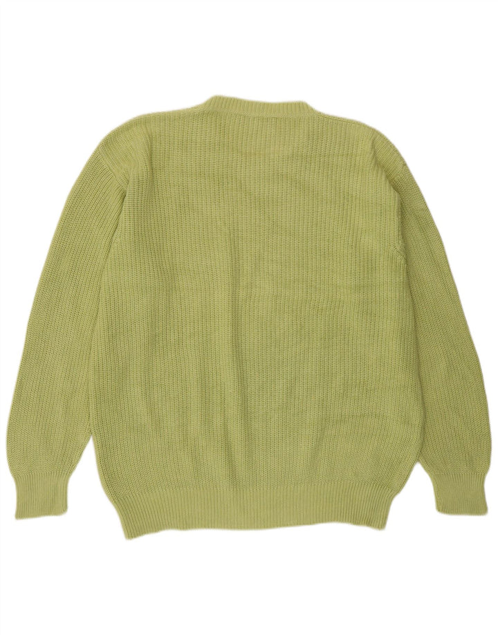 Andrea Fenzi Pull Col Ras du Cou Homme Vert Moyen