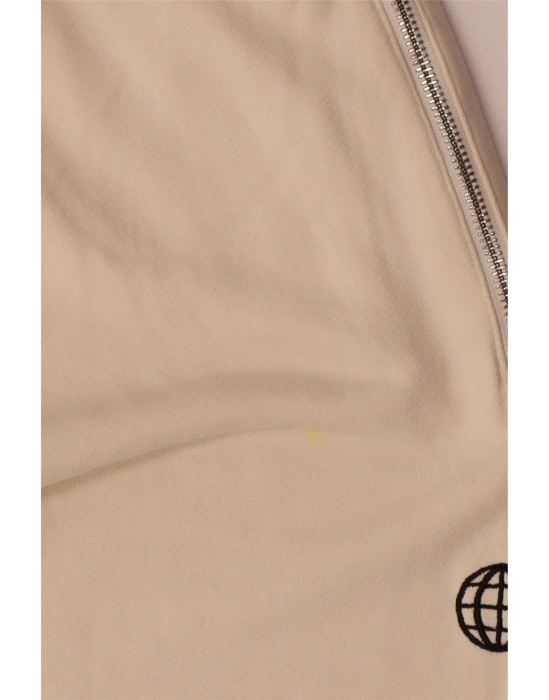 Zara Homme Pantalon De Survêtement Joggers Medium Off White Cotton