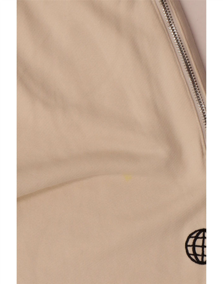 Zara Homme Pantalon De Survêtement Joggers Medium Off White Cotton