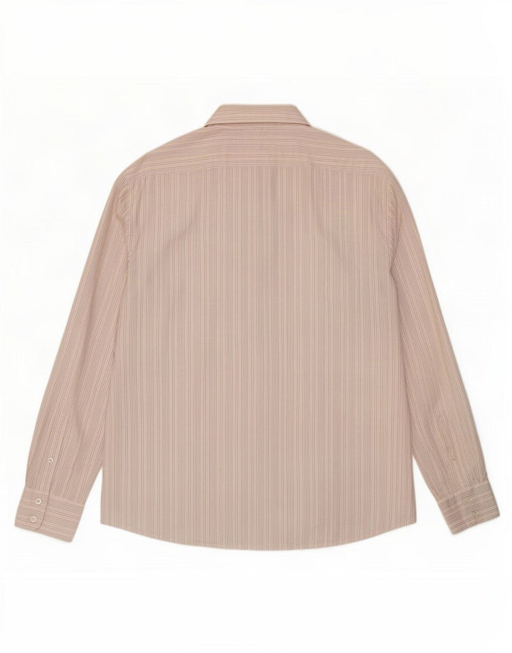French Connection Chemise Homme XL Blanc Rayé Coton