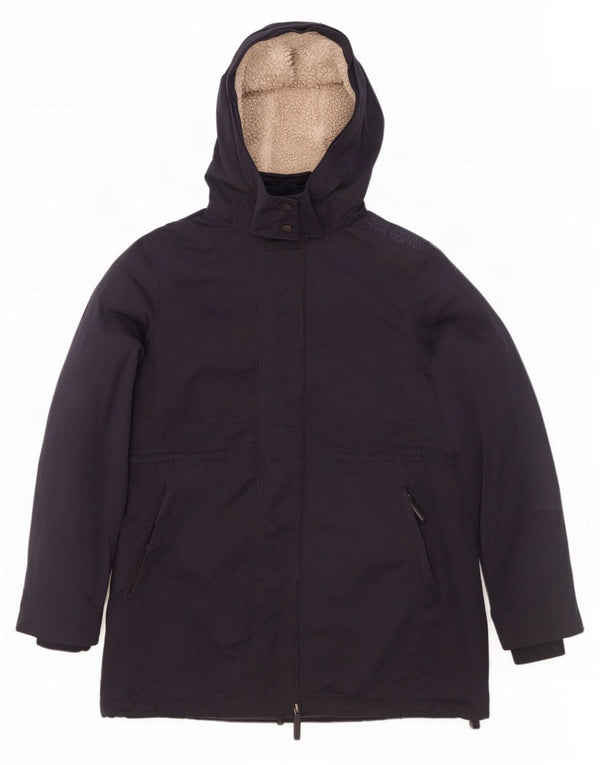 Superdry Parka à capuche haute pour homme UK 42 XL Bleu marine Polyester