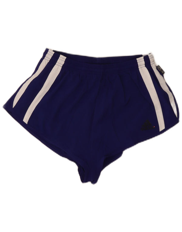 Adidas Short de sport Climalite pour femme UK 12 Violet moyen Colourblock