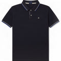 Champion Polo Homme Rayé Bleu Marine Moyen