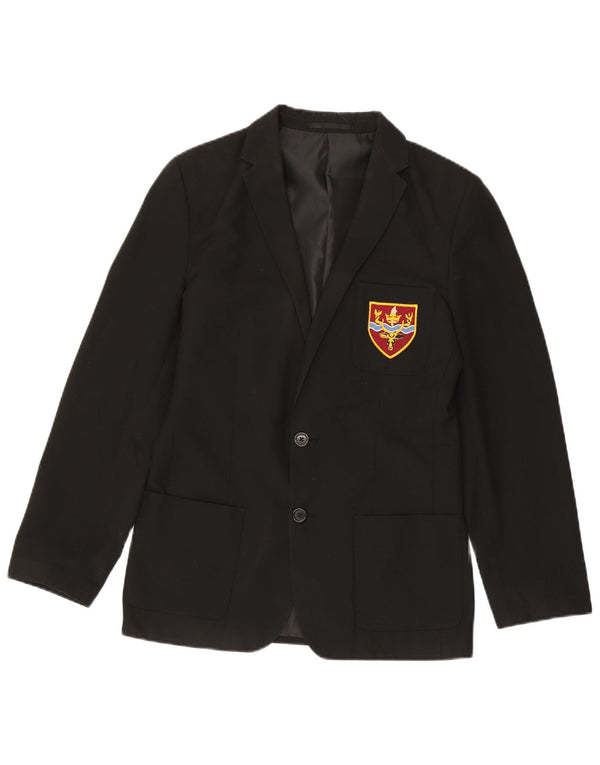 Marks & Spencer Veste Blazer 2 Boutons Garçon 14-15 ans Noir Polyester