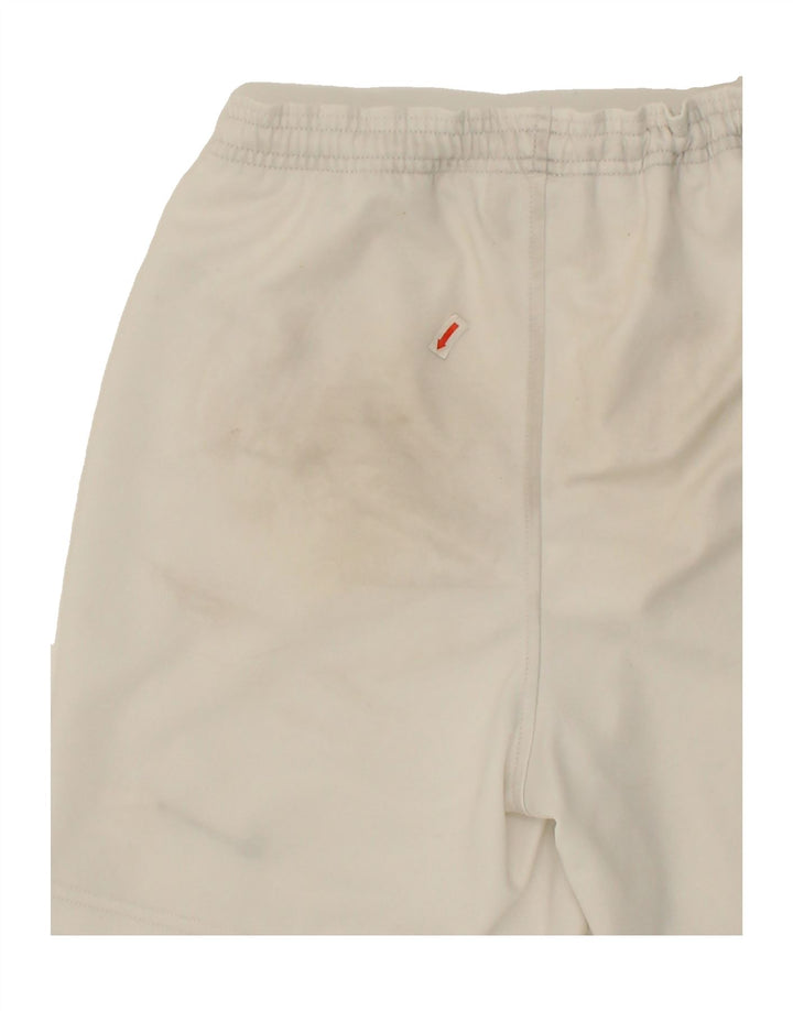 NIKE Boys Sport Shorts 12-13 Years Large White Polyester Vintage Nike and Second-Hand Nike from Messina Hembry 