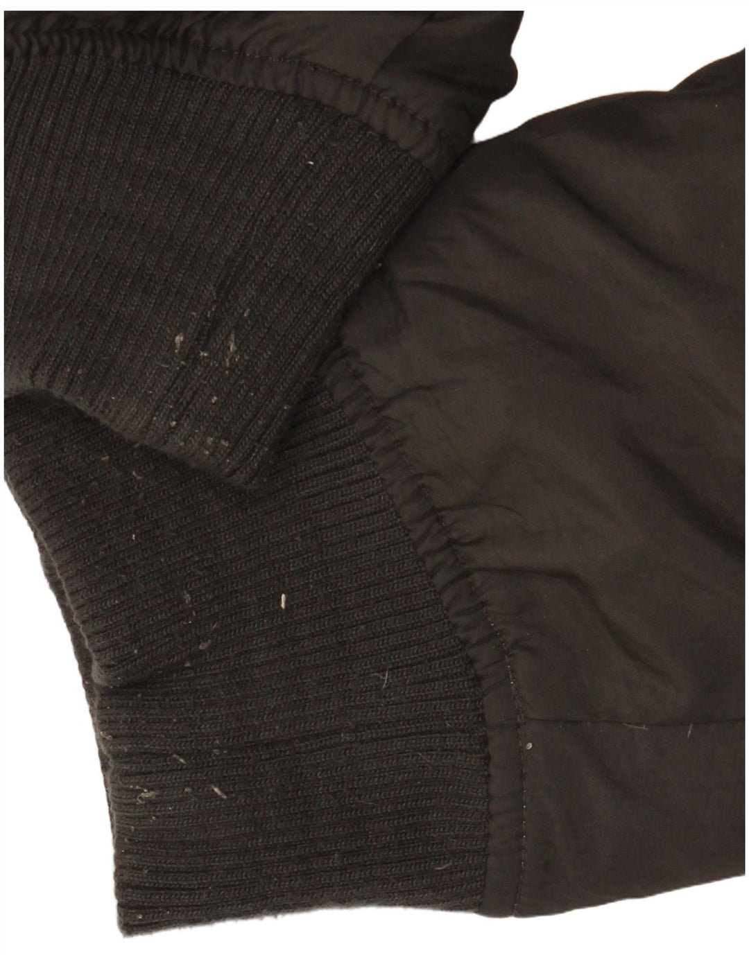 Bear Veste matelassée réversible à capuche pour homme UK 40 Large Gris Polyamide