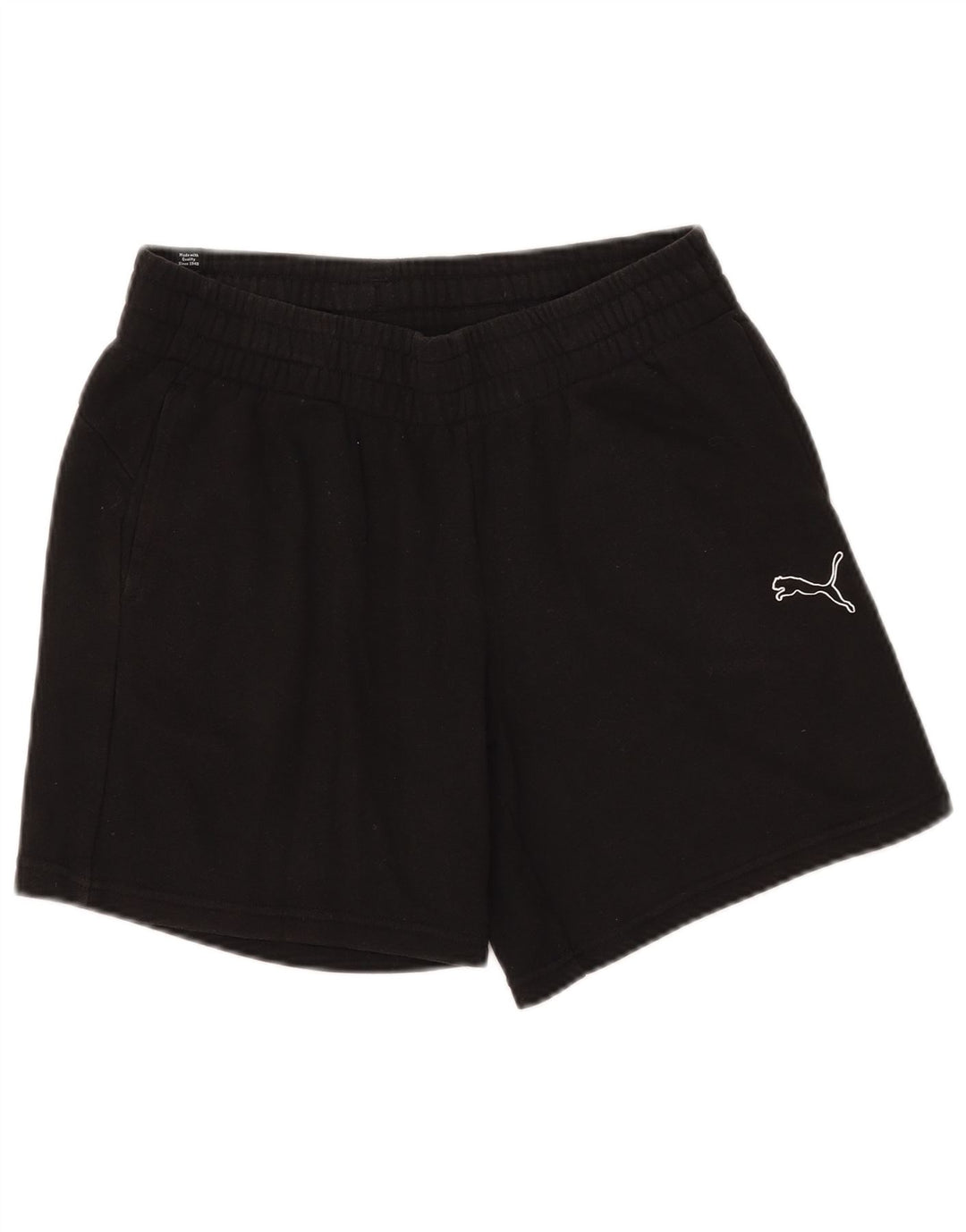 Puma Short de Sport Homme Noir Moyen Coton