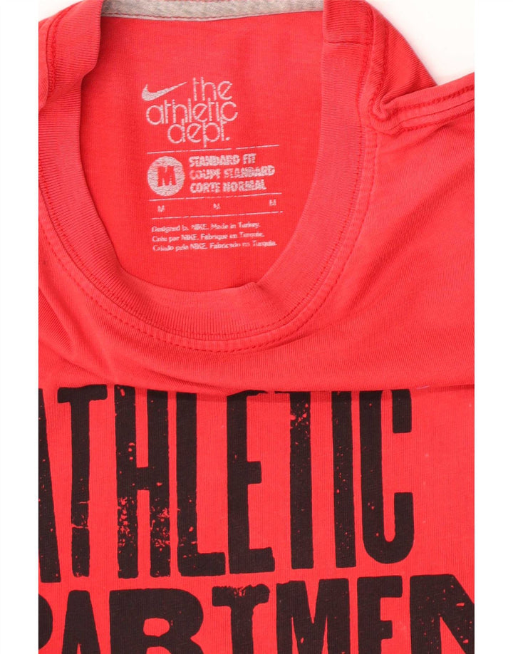 Nike T-shirt graphique coupe standard pour homme Rouge moyen