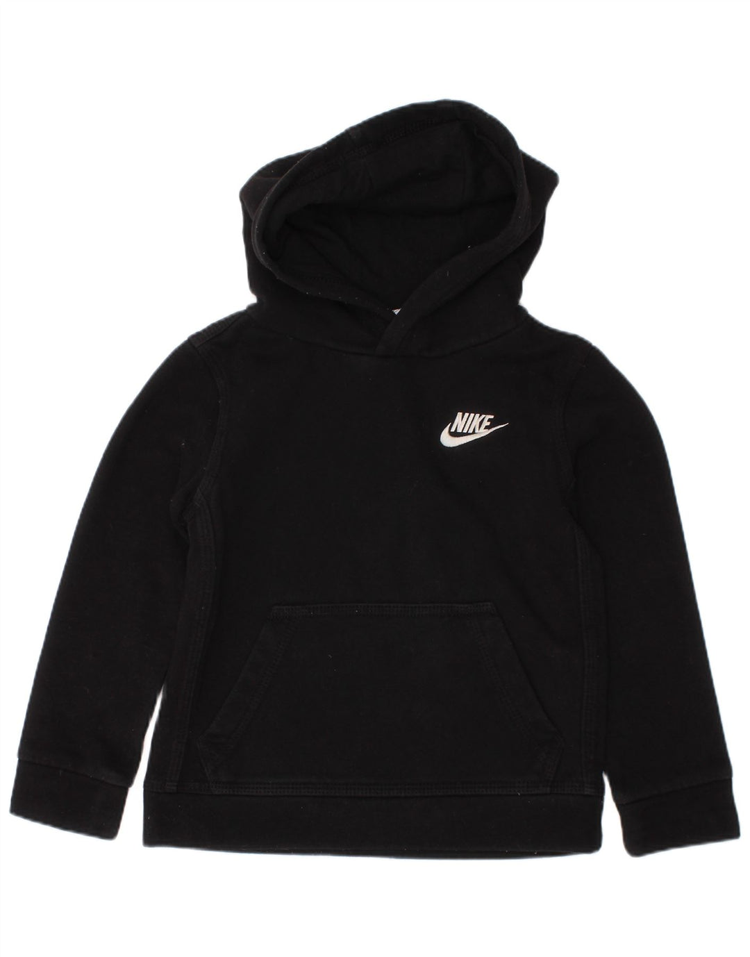 NIKE Pull à capuche garçon 2-3 ans Noir Coton