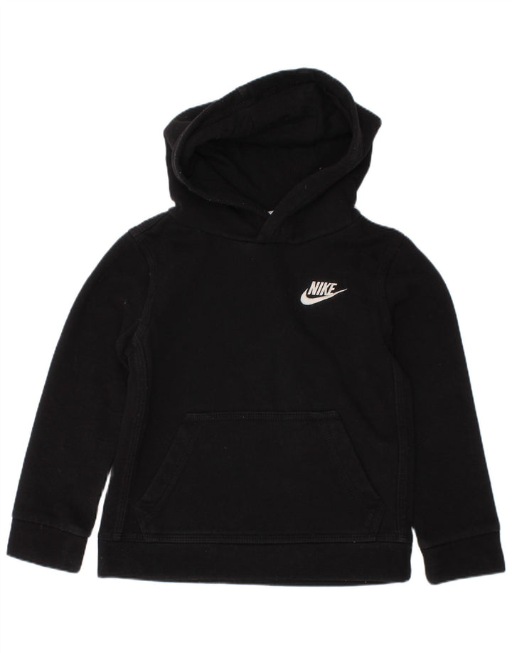 NIKE Pull à capuche garçon 2-3 ans Noir Coton