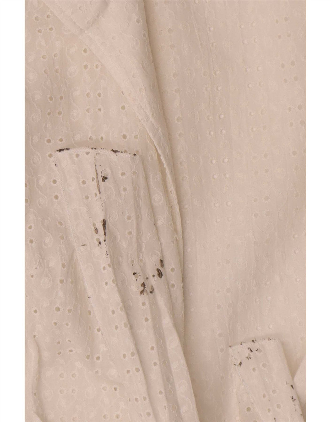 Naracamicie Chemisier portefeuille pour femme US 2 XS en coton blanc