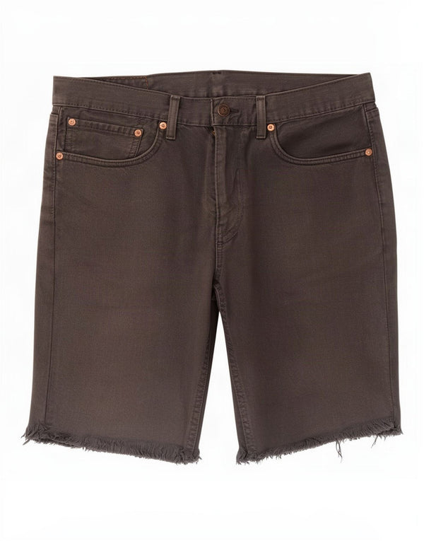 Levi's Short en Jean 511 Slim Fit Homme Large W34 Gris Coton