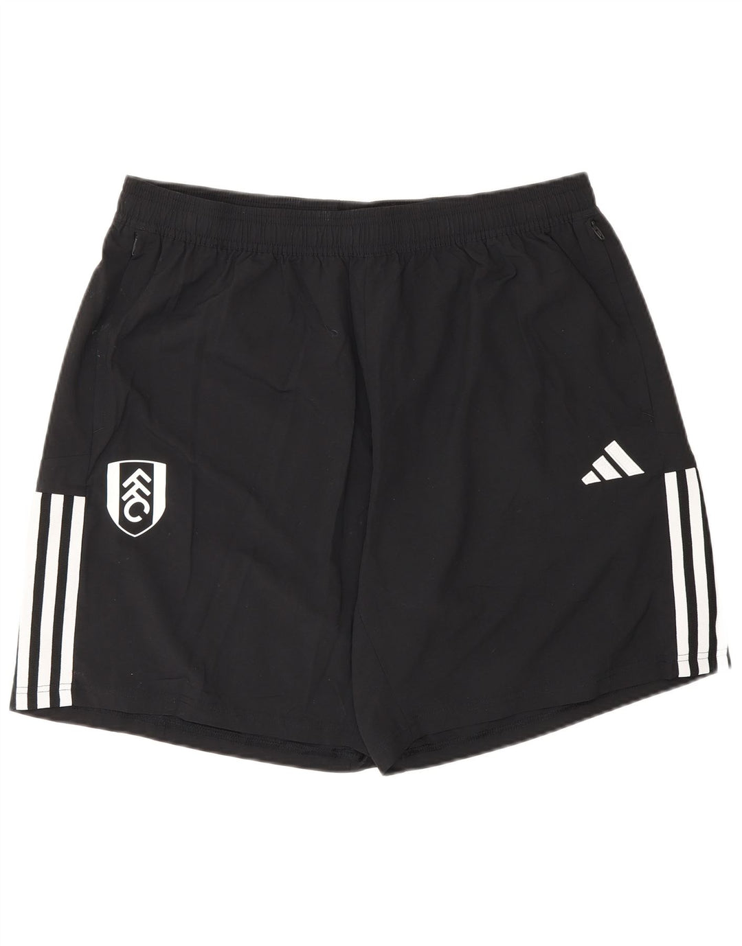 Adidas Short de sport graphique pour homme XL Noir Polyester