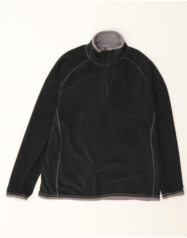 Mountain Warehouse Pull polaire à col zippé pour femme UK 14 Large Gris