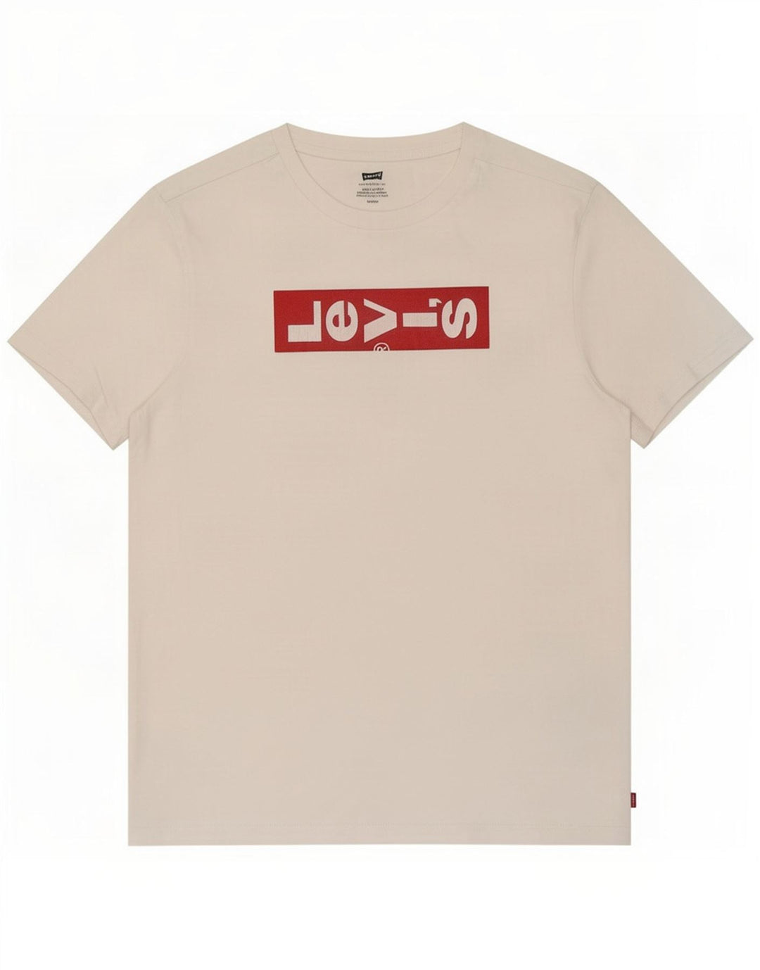 Levi's T-Shirt Graphique Homme Petit Blanc Coton