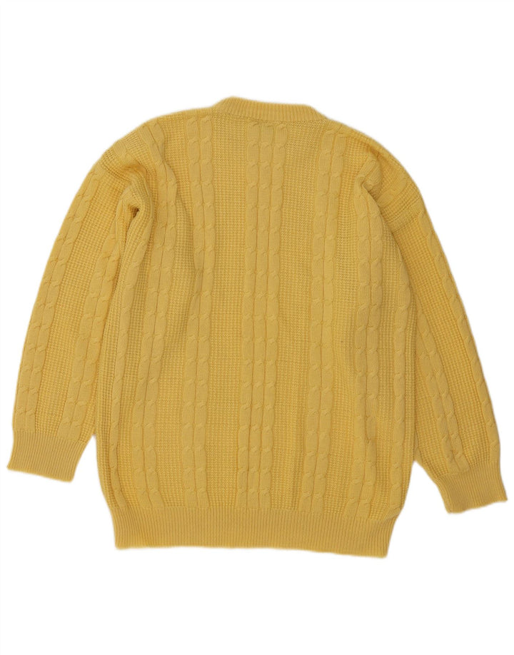 Dogan Pull Col Ras du Cou Homme Jaune Moyen