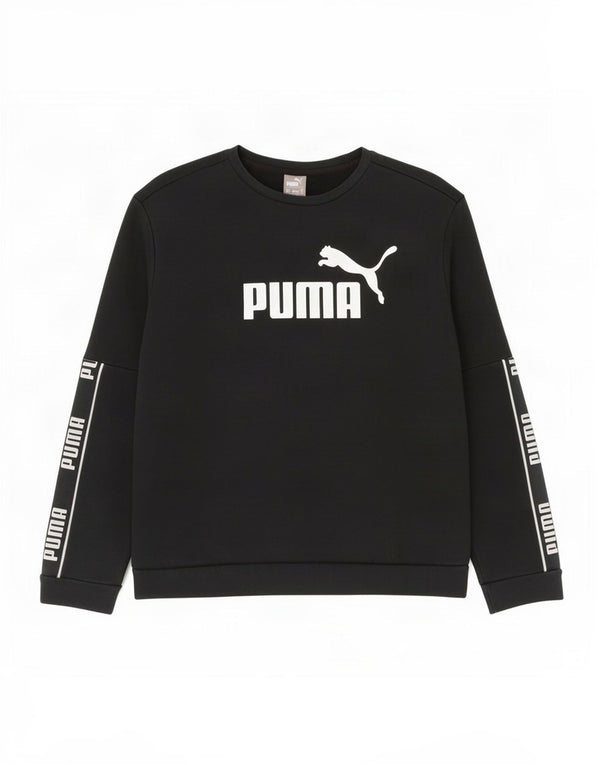 Puma Sweat-Shirt Graphique Homme XL Noir Coton