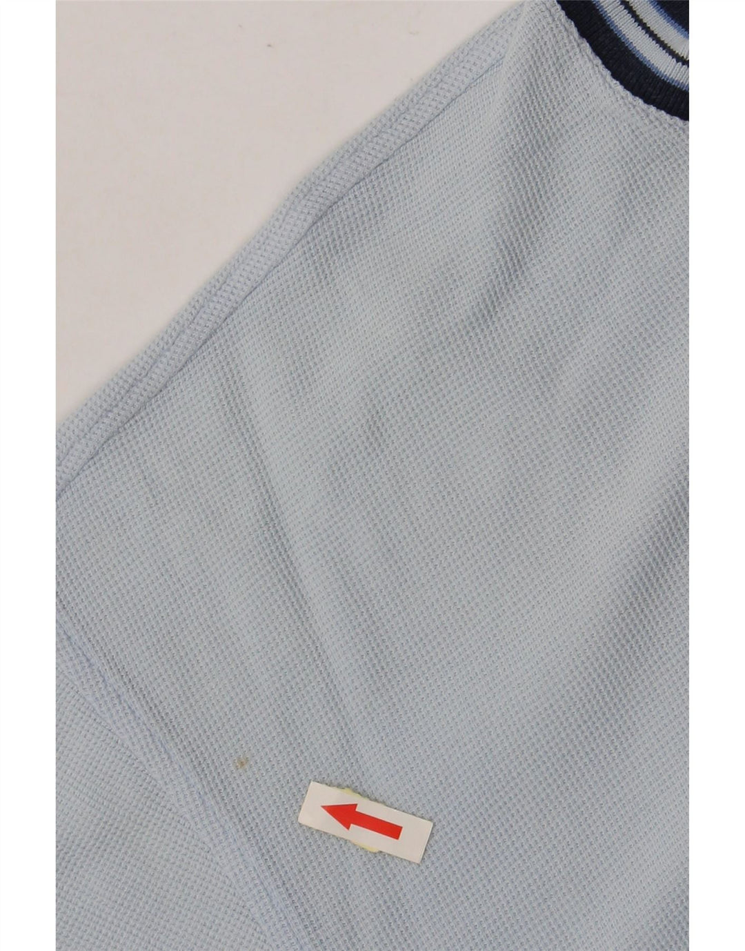 LACOSTE T-Shirt Homme Top Taille 7 2XL Bleu Coton