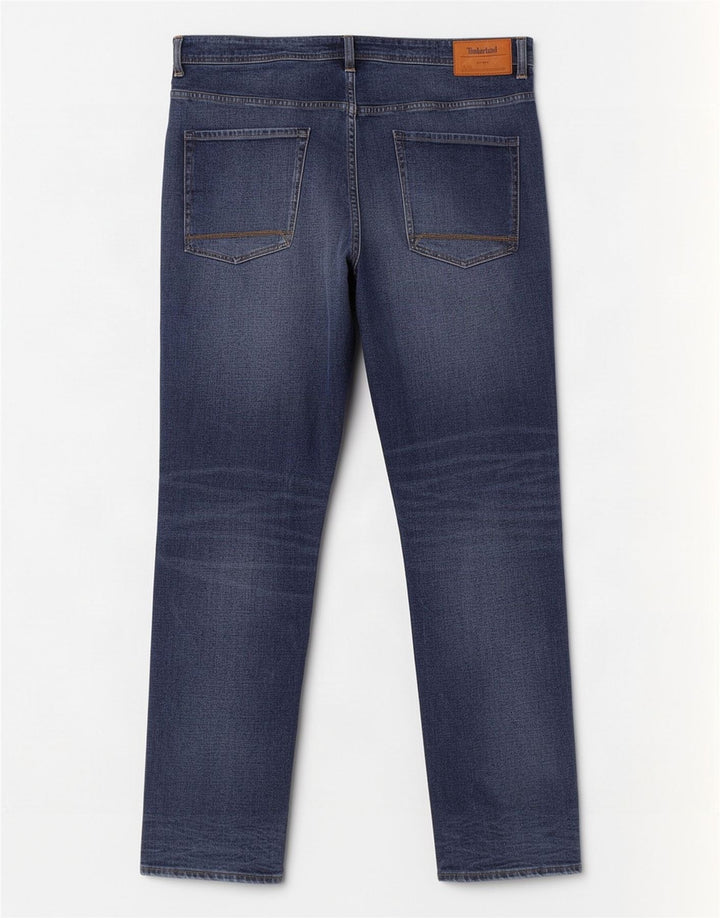 Timberland Jean droit homme W42 L32 bleu coton