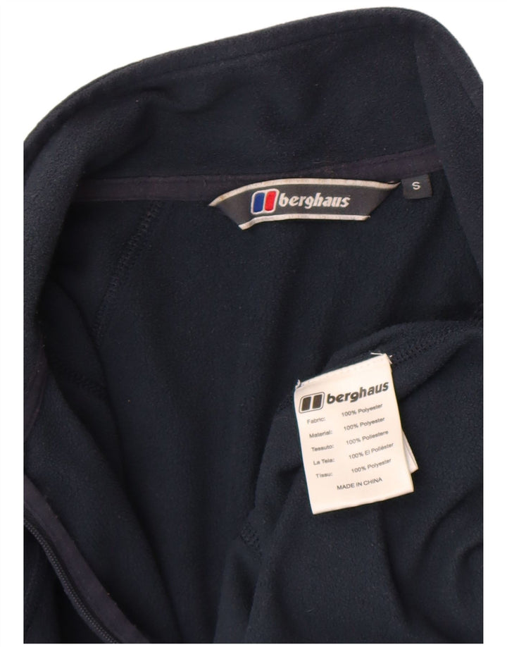 Berghaus Pull polaire à col zippé pour homme Petit bleu marine Polyester