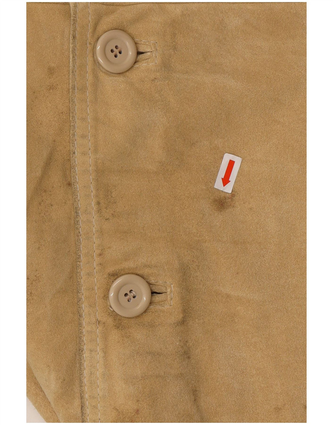 CONBIPEL Veste en daim pour homme UK 40 Grand cuir beige