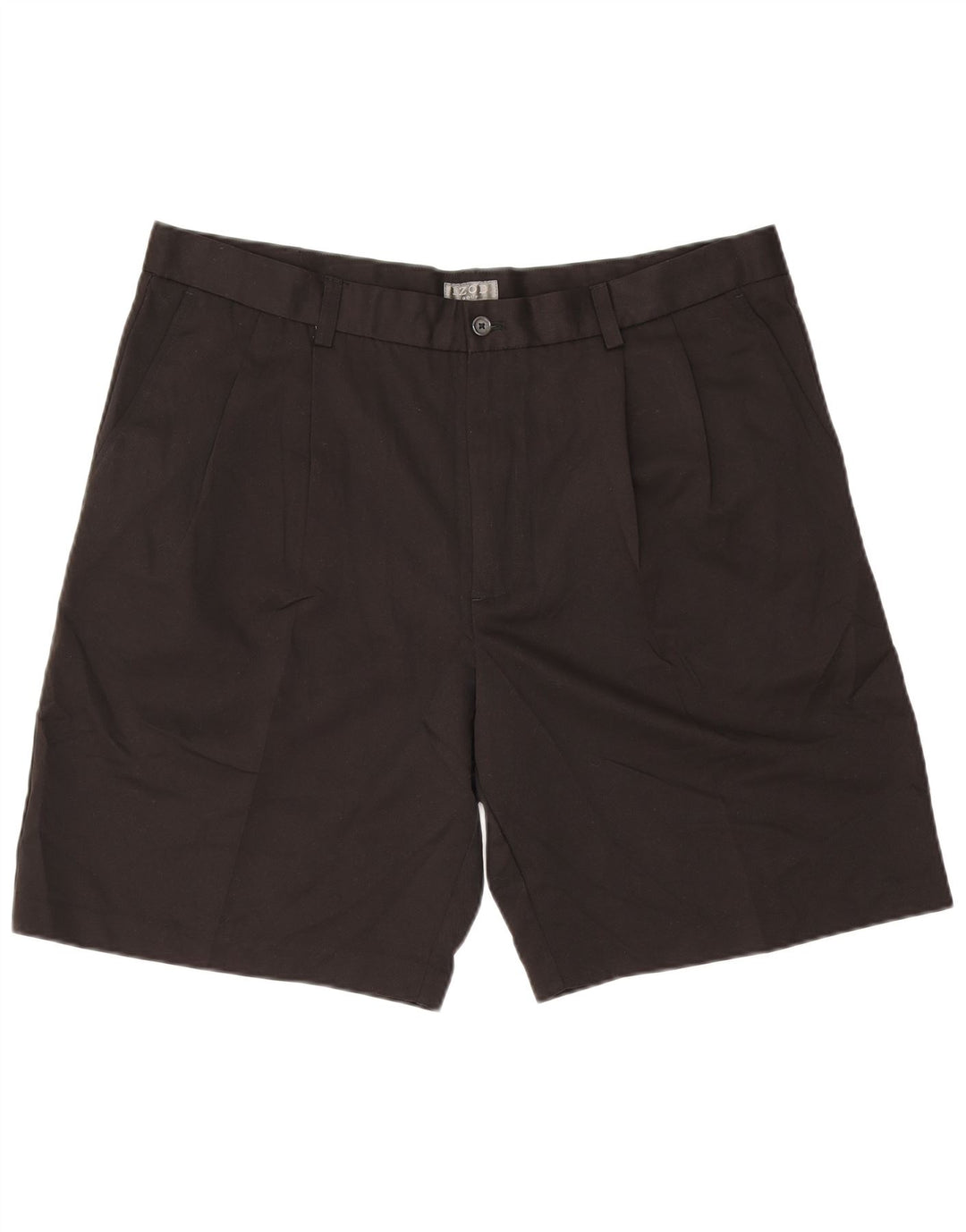 Izod Short Chino de Golf Homme W40 XL Noir Polyester
