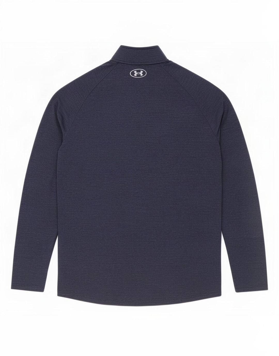 Under Armour Haut de Survêtement Zip Neck Pullover Homme Bleu Marine Moyen