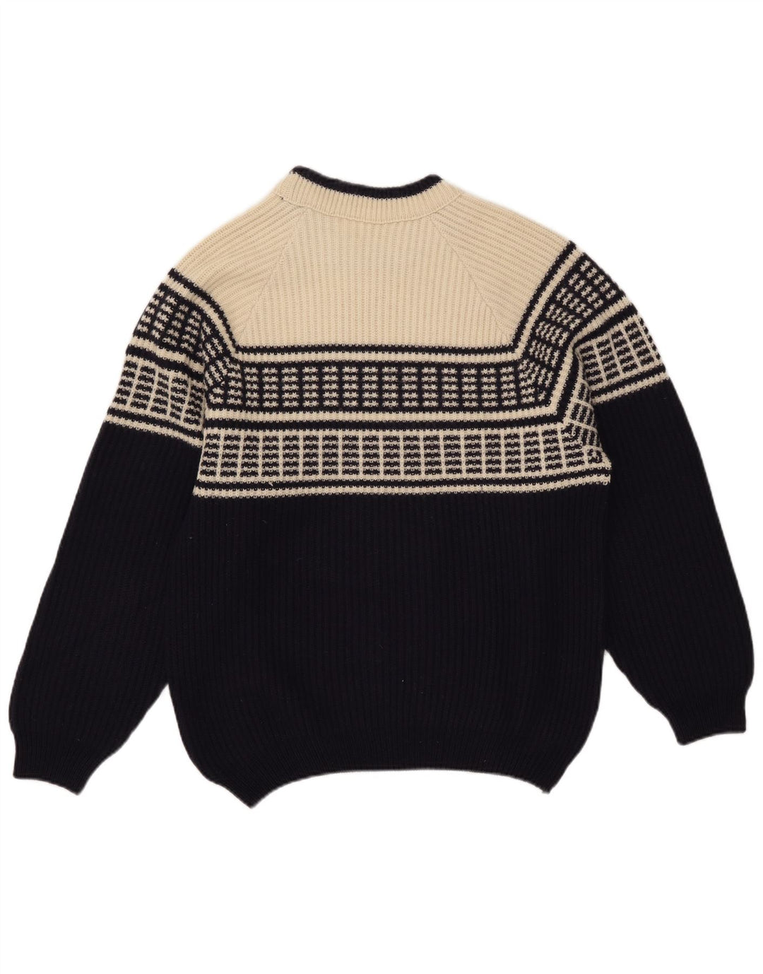 American System Pull à col rond pour homme Bleu marine Taille L
